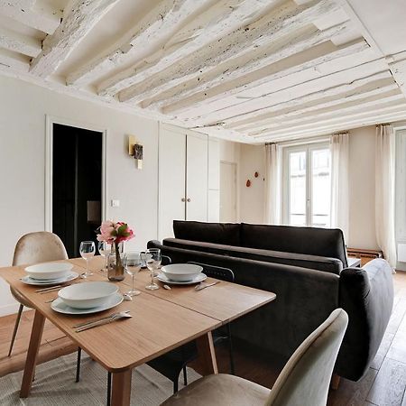 Chic Apartment -1Br-4P- Haut Marais - Republique Paris Ngoại thất bức ảnh
