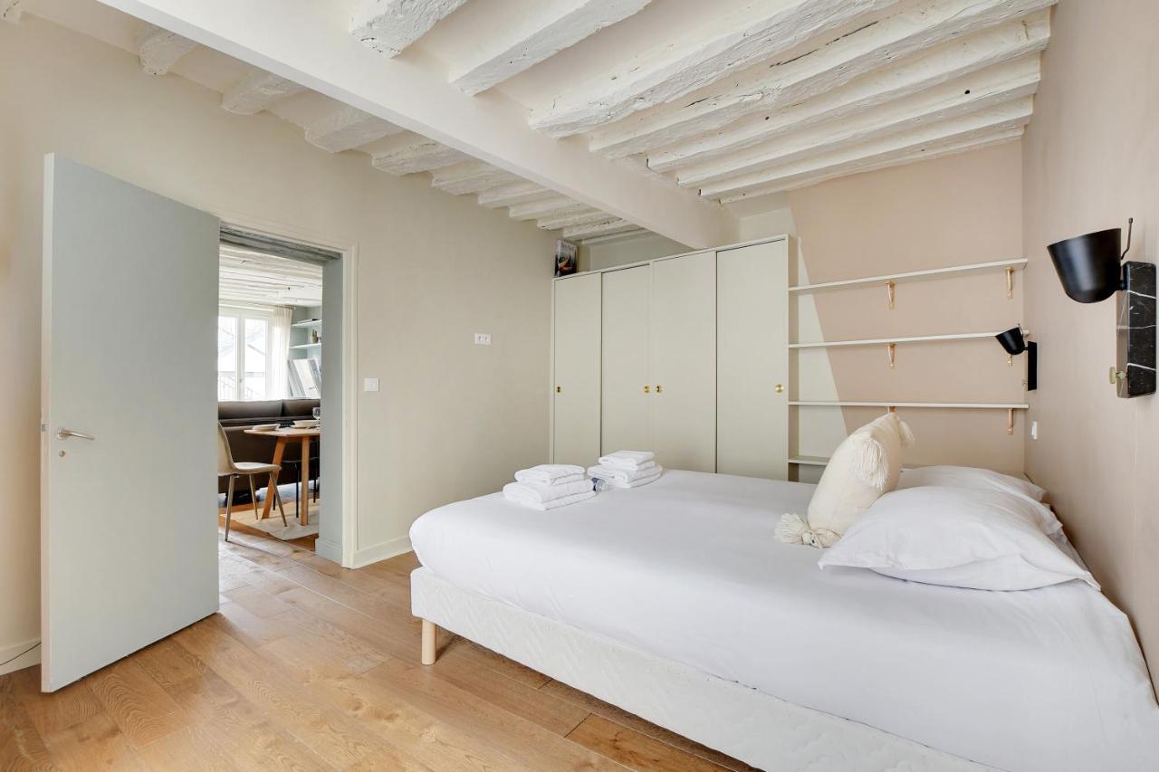Chic Apartment -1Br-4P- Haut Marais - Republique Paris Ngoại thất bức ảnh