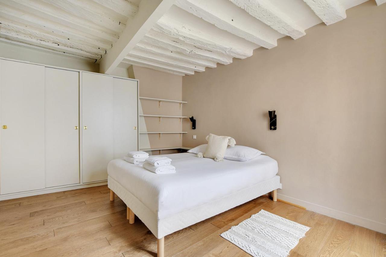 Chic Apartment -1Br-4P- Haut Marais - Republique Paris Ngoại thất bức ảnh